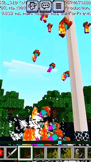 sculk block trick in Minecraft #minecraft #diydecor #andrast #gaming #viral #minecraft