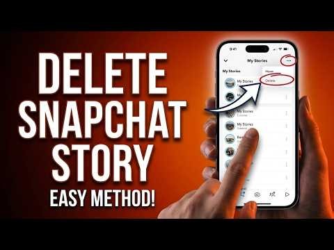 How to Delete Snapchat Story (Step-by-Step Guide)