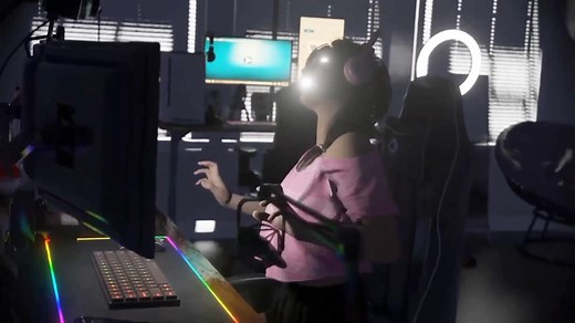 Gamer Girl Possession | Animation by The Demon Queen Of Spooky Island