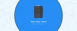 How staff, notes and piano keyboard are related ?