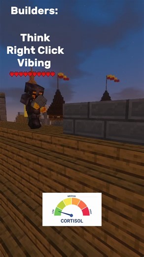 PvP Players vs Builders Minecraft #youtubeshorts #shorts #minecraft