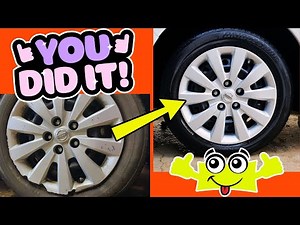 How to Clean Hubcaps & Make Them Look Brand New | Easy DIY Guide 🚗💦