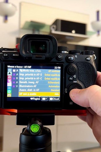 Sony A7RV - Back button focus