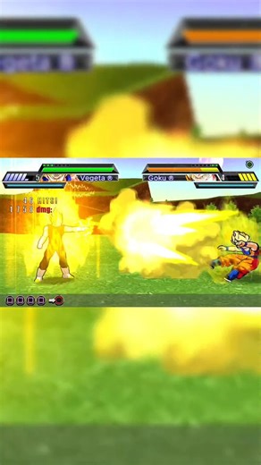 Majin Vegeta Combo | DBZ SHIN BUDOKAI 2 #dbz #shinbudokai #budokai #ppsspp #shorts #dragonballz