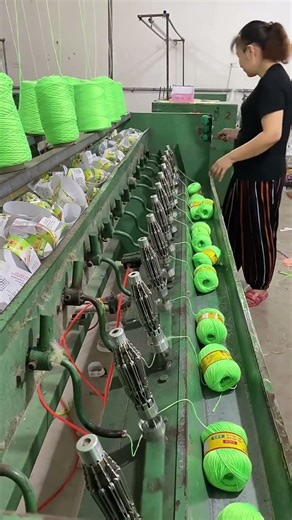 How Color Changing Yarn Is Actually Made | Factory Process