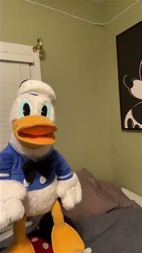 Puppet Mickey wasn't having it #mickeymouse #donaldduck #tal_on #fyp