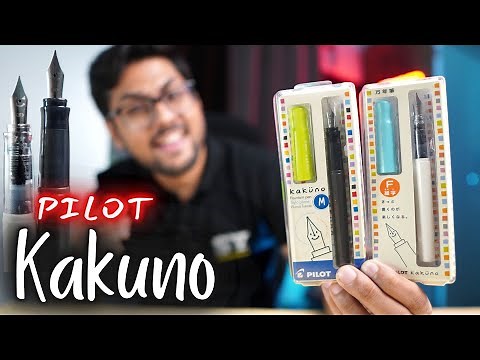 Best Fountain Pen for Students : Pilot Kakuno (medium/Fine) Reviewed | Student Yard✨