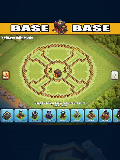Classic TH10 Farm Base Design 2025 for Clash of Clans