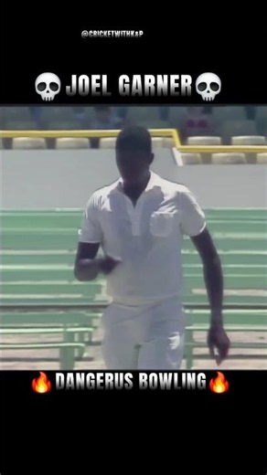 💀joel garner a greatest bowler from the west indies🔥