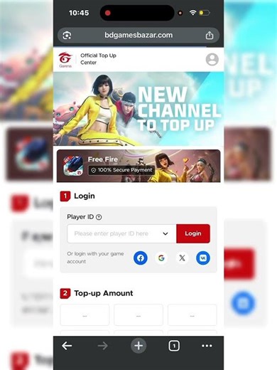 Free Fire এর ডায়মন্ড টপ আপ সেল দিয়ে | Free Fire Diamond Top-Up |With Shell | Garena Free Fire