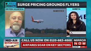 81K views · 500 reactions | 'CITIZENS PRIMETIME' | End #airline price apartheid! What are micro explosions & how do they affect airfares? Devesh Agarwal explains on #TheUrbanDebate with Shreya Dhoundial Mr Agarwal also says, "Airlines are bleeding." | Mirror Now | Facebook