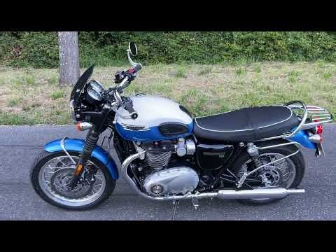 2024 Triumph Bonneville T 120 in Aegean Blue
