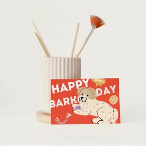 Printable Shih Tzu Birthday Card | "happy Bark Day" Digital Download | Dog Mom Gift Funny Pet Card 5x7” - Etsy