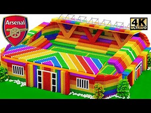 How To Make Miniature Arsenal's Emirates Stadium From LEGO