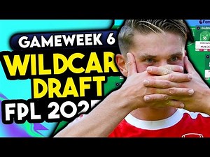 FPL GAMEWEEK 6 WILDCARD | BEST WILDCARD TEAM FOR GW6 | Fantasy Premier League Tips 2025/26