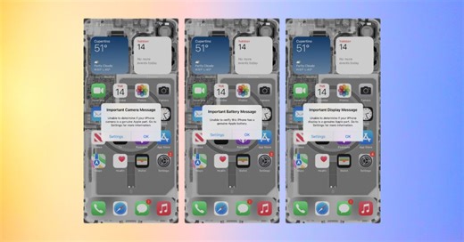 iPhone 14 iFixit repairability rating dropped due to parts pairing