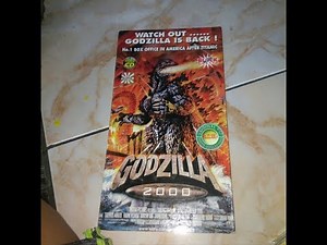 Opening to Godzilla 2000 (1999) 2001 VCD