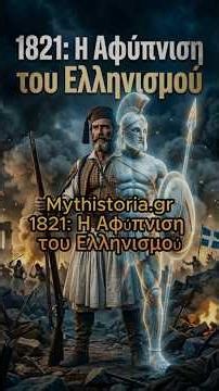 1821: Η Αφύπνιση του Ελληνισμού! 🇬🇷🔥 #Shorts #1821