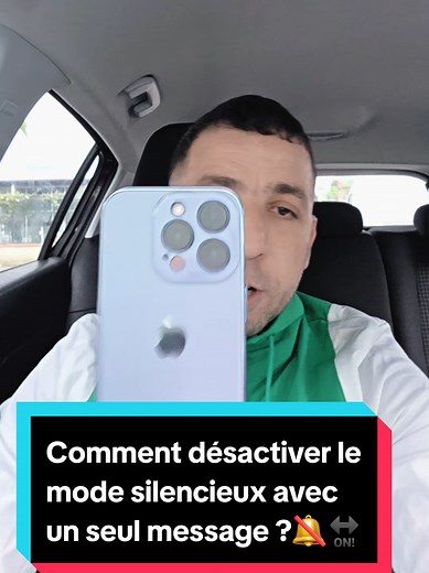 Désactiver le mode silencieux iPhone avec un seul message
