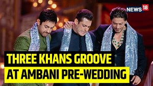 3.6K views · 37 reactions | Khans Unite! SRK, Salman, Aamir Set Stage On Fire With EPIC Dance Moves In Jamnagar #salmankhan #aamirkhan #shahrukhkhan #khans #dance #jamnagar #anantambani #radhikamerchant #anantradhikawedding #gujarat #dancing #performance #bollywood #kingkhan | News18 | Facebook