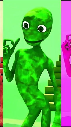 👽 Alien Dance Transformation 😱 | Trend 2025 | Wait for it 💫
