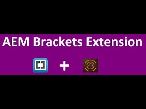 9. Install and Configure brackets with AEM / CQ5