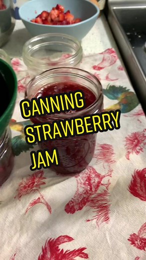 Delicious Canned Strawberry Jam Making Process