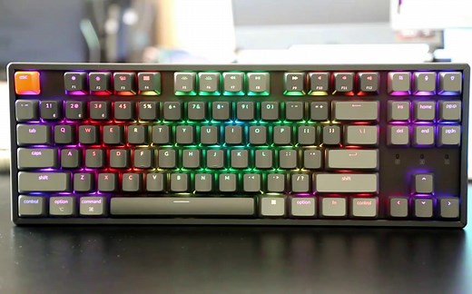 全网无一差评的机械键盘：Keychron K8渴创双模无线机械键盘体验