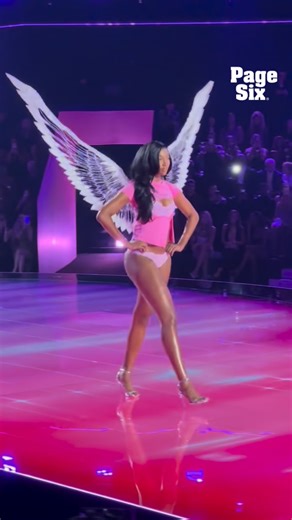 Page Six on Instagram: "Chicago Sky star Angel Reese walked the 2025 Victoria's Secret Fashion Show runway in Brooklyn, NY 諾"