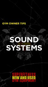 Make sure your sound system at your gym is on point!!! Music and bass are energy!!! Trust me, make the investment......the vibe in a gym is everything!!! Lots of people wear headphones, and that's cool, but when they walk in to train, make that initial moment motivational and make them wanna train!!! Please like, comment, and share your thoughts!!! ♥️ I always give out free information from the heart, always hoping to help someone in the business!!! Appreciate so much support 🙏 Www.superfitness