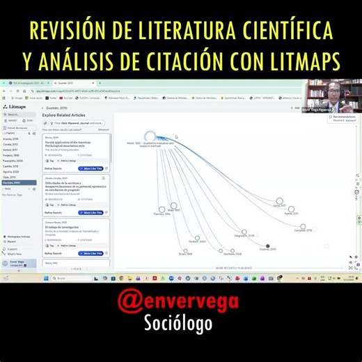 REVIEW OF SCIENTIFIC LITERATURE AND CITATION ANALYSIS WITH LITMAPS