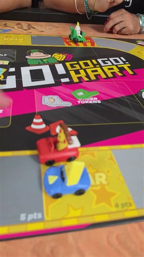 Crazy finish in Go! Go! Go! Kart by @taco_cat_games! Purchase link below