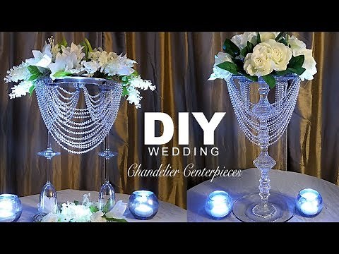 DIY | Wedding Chandelier Centerpiece