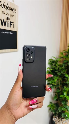 DEAL ALERT🚨🔔 Samsung Galaxy A53 5G Color code; Awesome Black⚫️ Condition;Mint💧 8GB Ram|128GB Storage Ex-USA🇺🇸 Neat🫧 ❌🫆Fingerprint Not Working ⚙️Exynos 1280 📺Super AMOLED,120Hz 📸64 Megapixels 🗜️189 Grams 🎥4K@30fps 📑6 Months Warranty 📶Dual Physical Sim Cards 🔋5000mAh 🏷️Free 25 watts Super Fast Charger 🏷️Free Premium Clear Case 🏷️Free OG Deluxe Screen Protector Delivery Countrywide 📦🚚 15,000ksh Happy Shopping 🛍️ 🛒 #tiktokkenya🇰🇪🇰🇪🇰🇪🇰🇪🇰🇪🇰🇪 #iphoneshop #nairobitiktoke