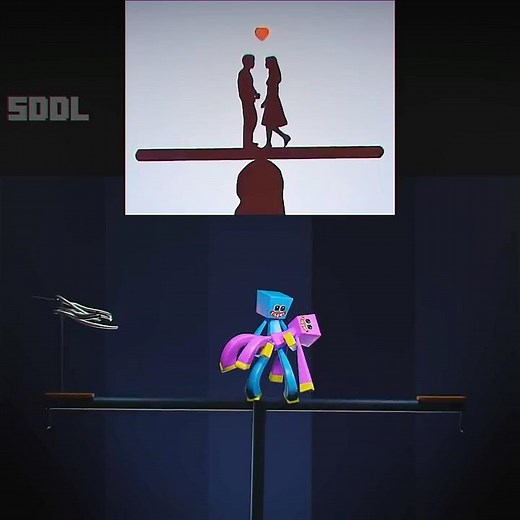 How do they get out? Huggy Wuggy & Kissy Missy (Poppy Playtime 5 animation)