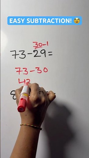 EASY SUBTRACTION: Genius Shortcut! #shorts