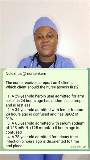 5.3K views · 81 reactions | Prioritization question #fypシ゚viralシ #NCLEX #nclextips #studywithme #Facebook #everyone #trending #foryou #highlights | Nclex tips | Facebook