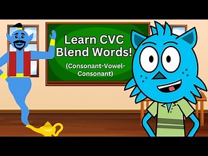 Learn CVC Blend Words Fast | Become a Super Reader!