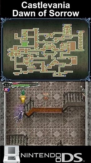 Castlevania: Dawn of Sorrow (Nintendo DS) gameplay