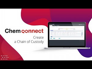 2. Creating Chains of Custody | Chemconnect Tutorial | Chemtest