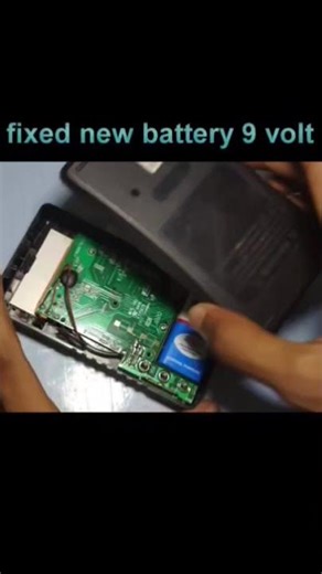 Volt metre not properly working change battery useful for students #scienceproject #multimeter