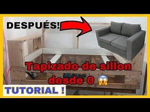 COMO TAPIZAR UN SILLON PASO A PASO / CAPITULO 2