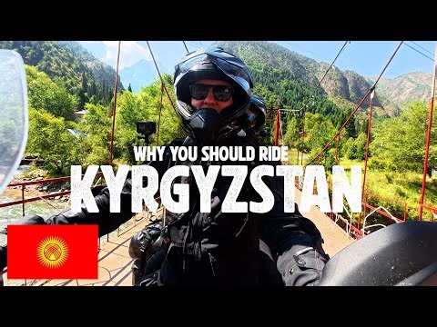 MOTORCYCLING Kyrgyzstan: WHY We Chose To Ride Here On Our World Tour? RTW [S3 EP7]