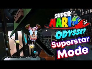 Playing Super Mario Odyssey Superstar Mode for the FIRST TIME!