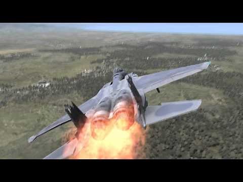 F-15C Advanced Flight Model Demonstration (DCS Flaming Cliffs 3)