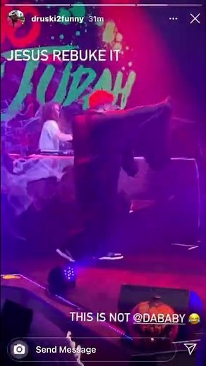 Mario Judah performing Rockstar by DaBaby at Rolling Loud😂