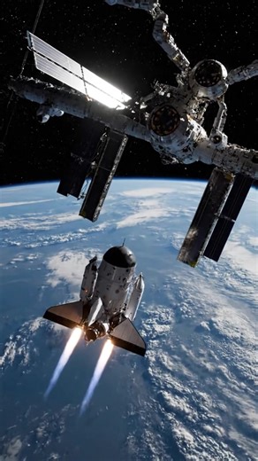 Starliner on Final Approach Thrusters Guiding Docking | Beyond the Stars