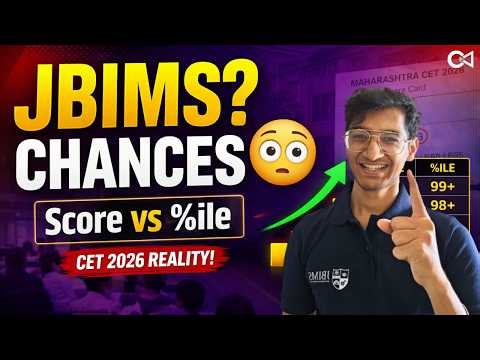 Can You Really Get JBIMS? (MBA CET 2026 Score vs Percentile Truth)