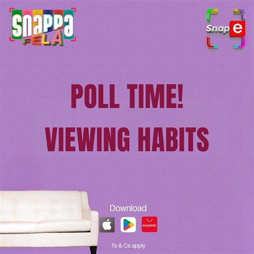When do you usually watch your favourite etv local shows? 🤔 📺Live every night 🤌🏽Catch up when I can 🤭Weekends only 🥰I never miss! #SnappaFela #Snape #Win #LocalReshuffle 🥳🔥 | e.tv