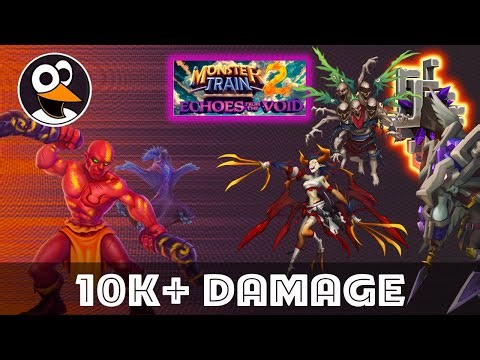 Quadruple Rage Stacking Hits 10,000 Damage | Covenant 10 Monster Train 2